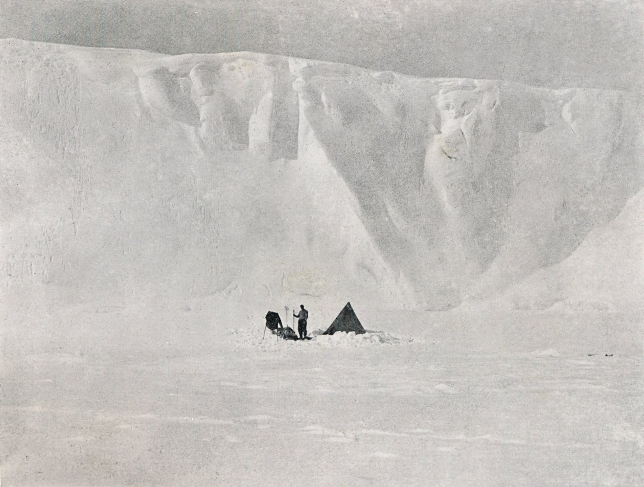 Dugdale Glacier, c1911, 1913 by G. Murray Levick