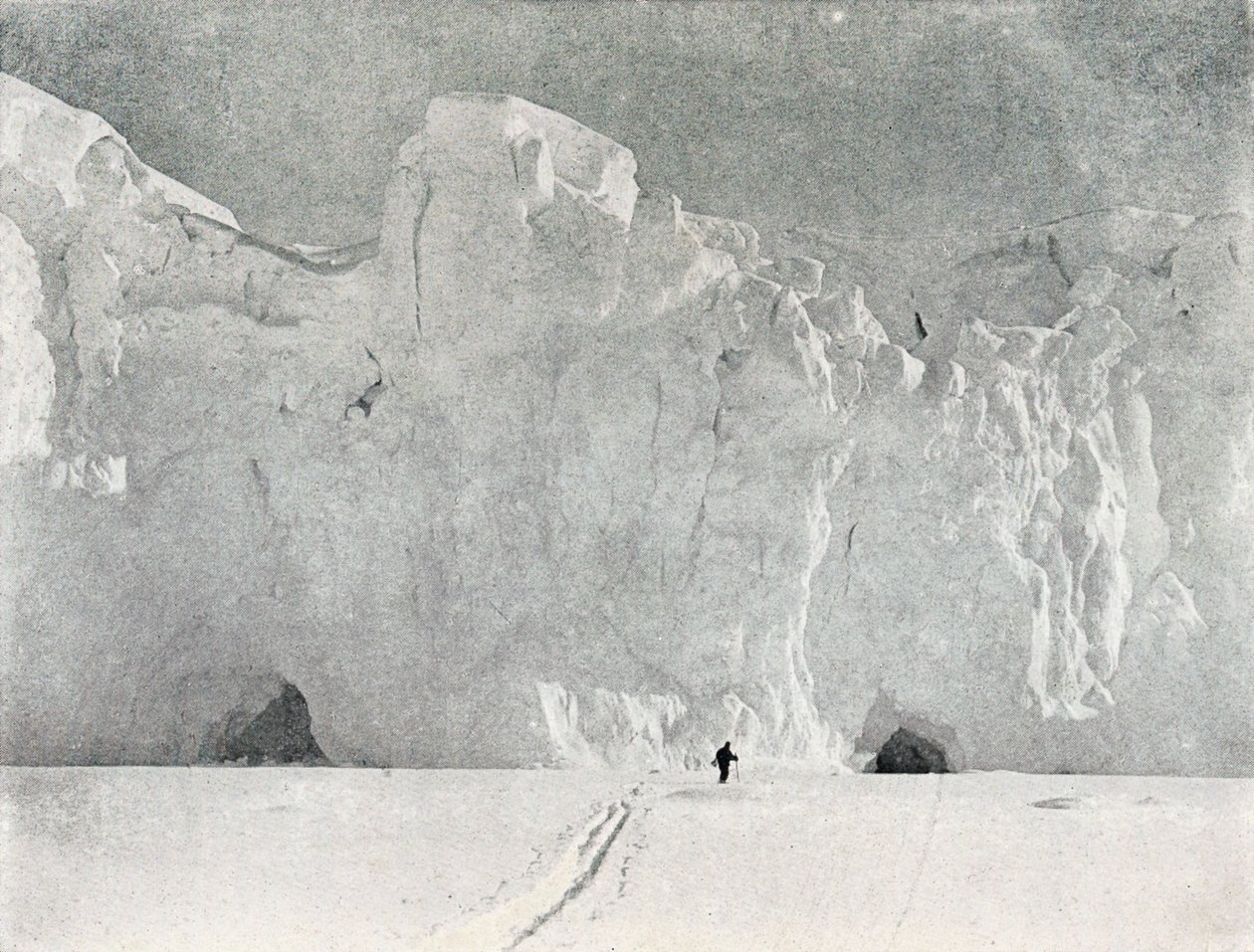 Face of a Glacier in Victoria Land, c1911, 1913 by G. Murray Levick
