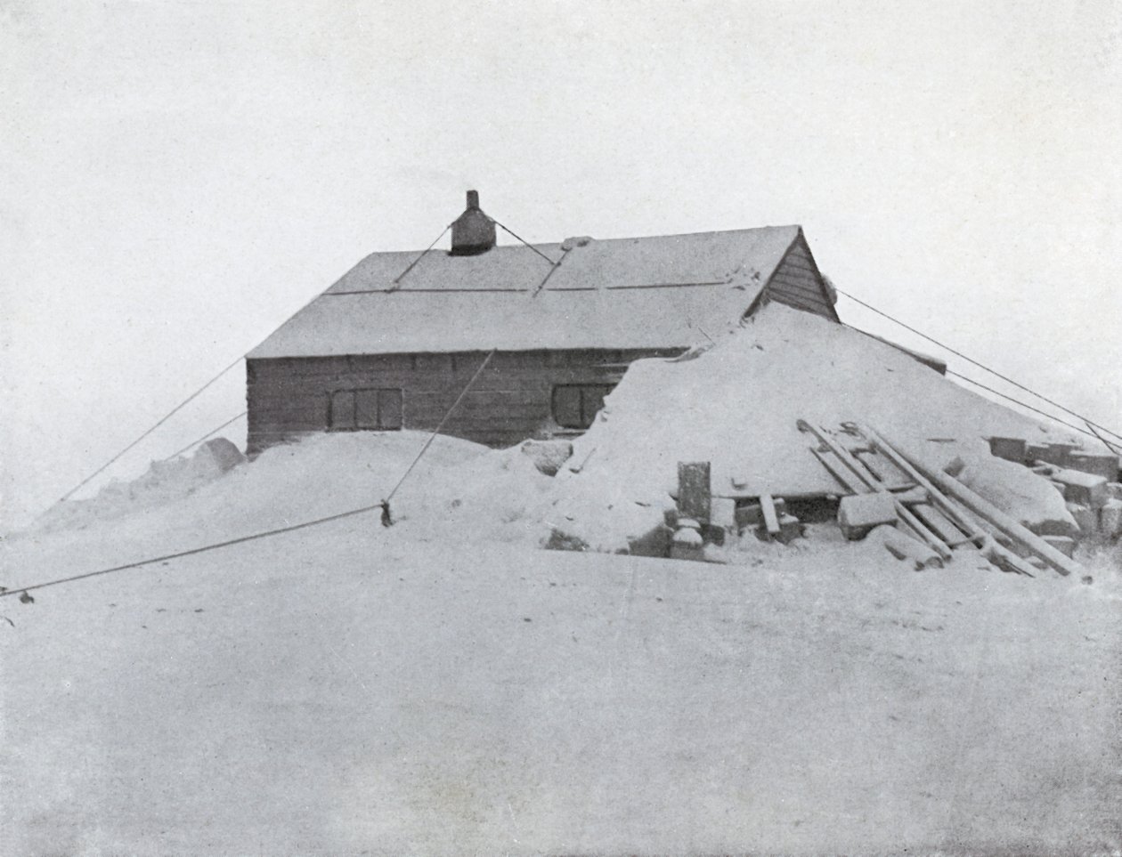 The Hut at Cape Adare, c1911, 1913 by G. Murray Levick
