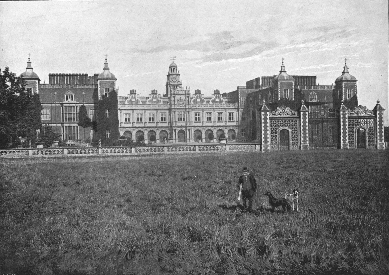 Hatfield House, South Front by G. W. Wilson and Company