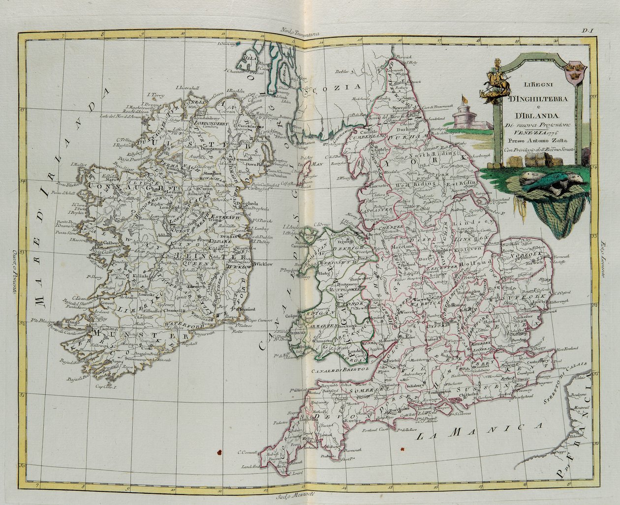 Kingdoms of England and Ireland by G. Zuliani