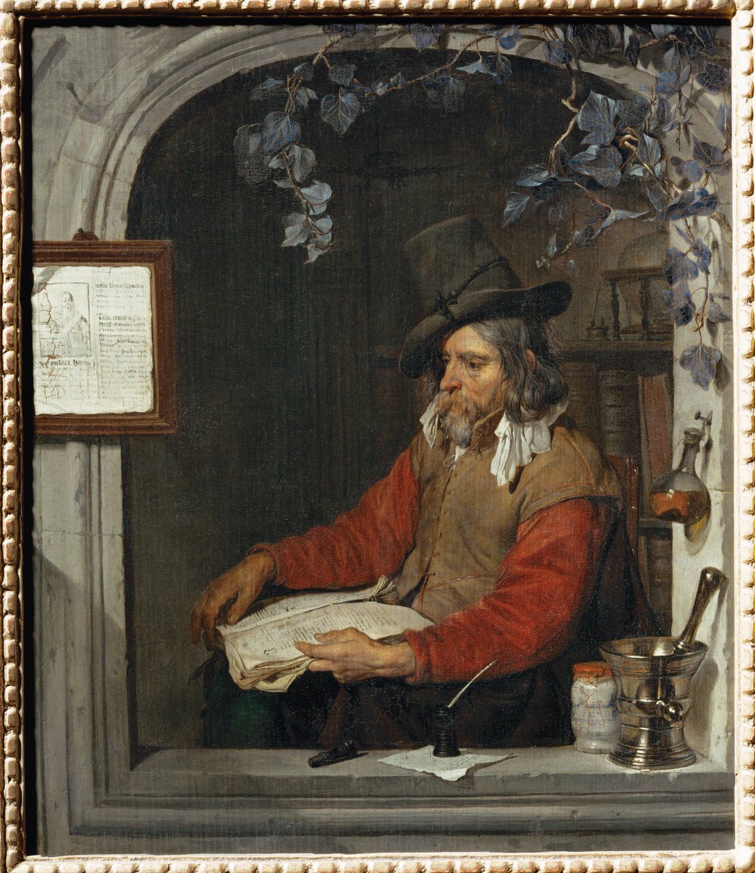 The Apothecary, also known as the Chemist by Gabriel (attr. to) Metsu