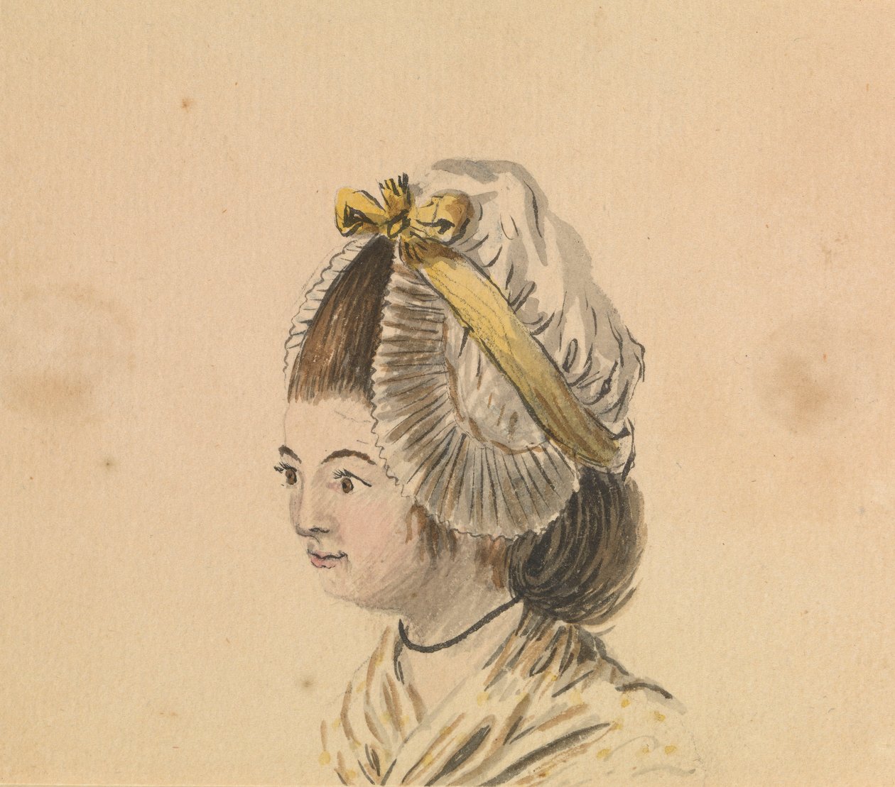 Head of a woman in a frilled cap, c.1774 by Gabriel Bray