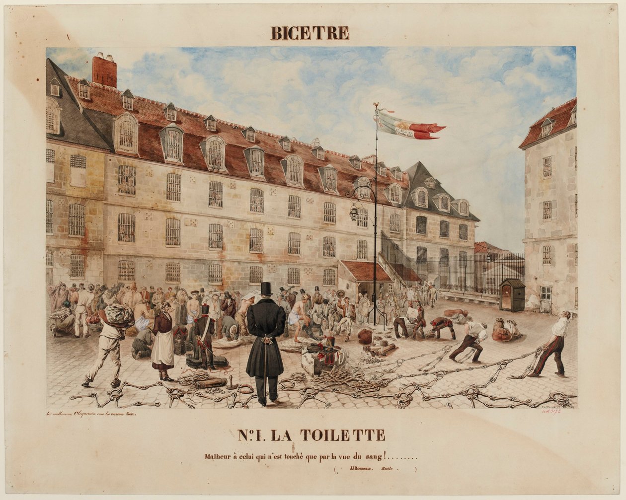 Bicêtre No.1 The Toilet by Gabriel Cloquemin
