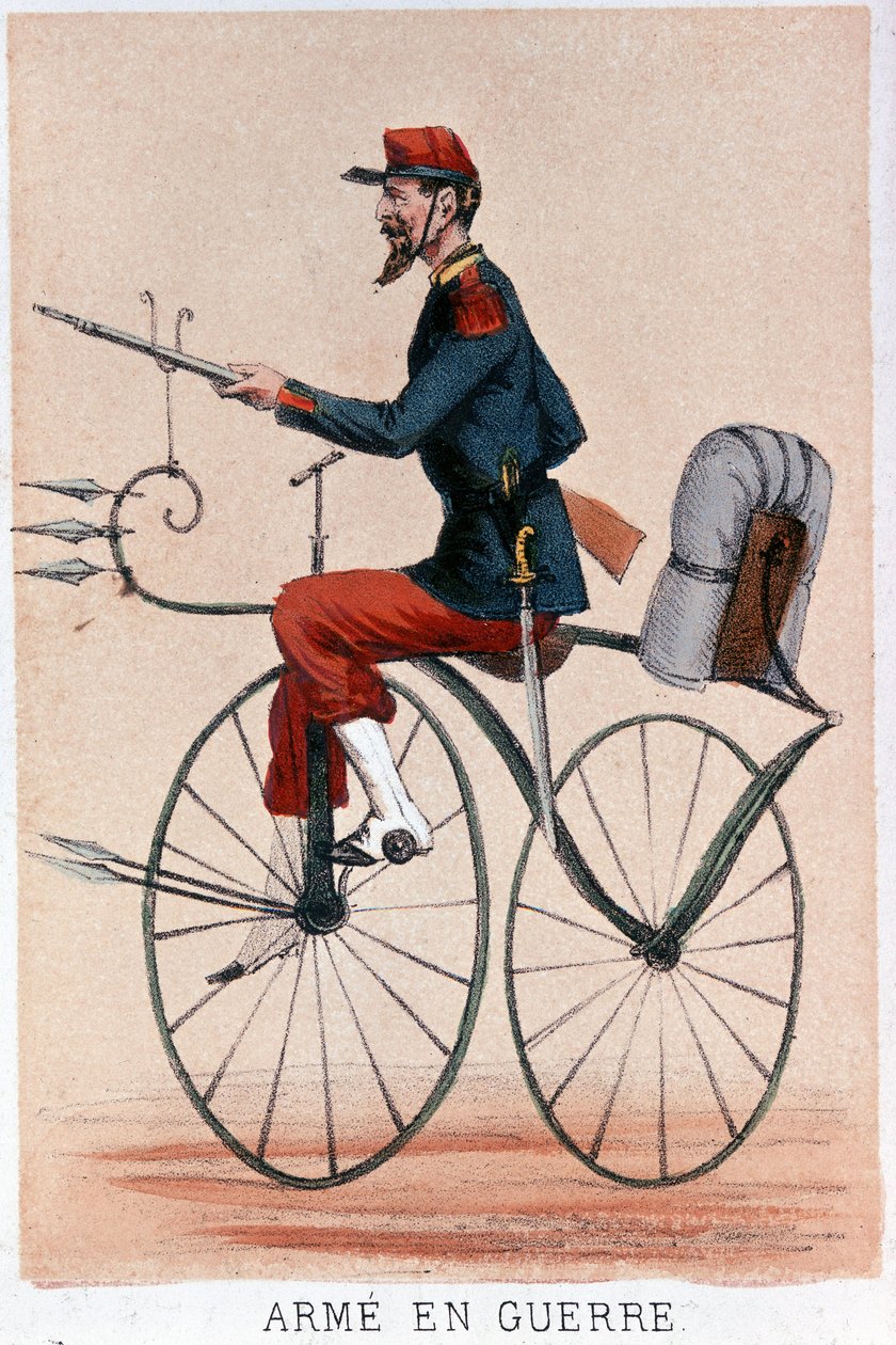 Armed in War (Lithography by Darlinghe after Gosthiaux) by Gabriel Gostiaux
