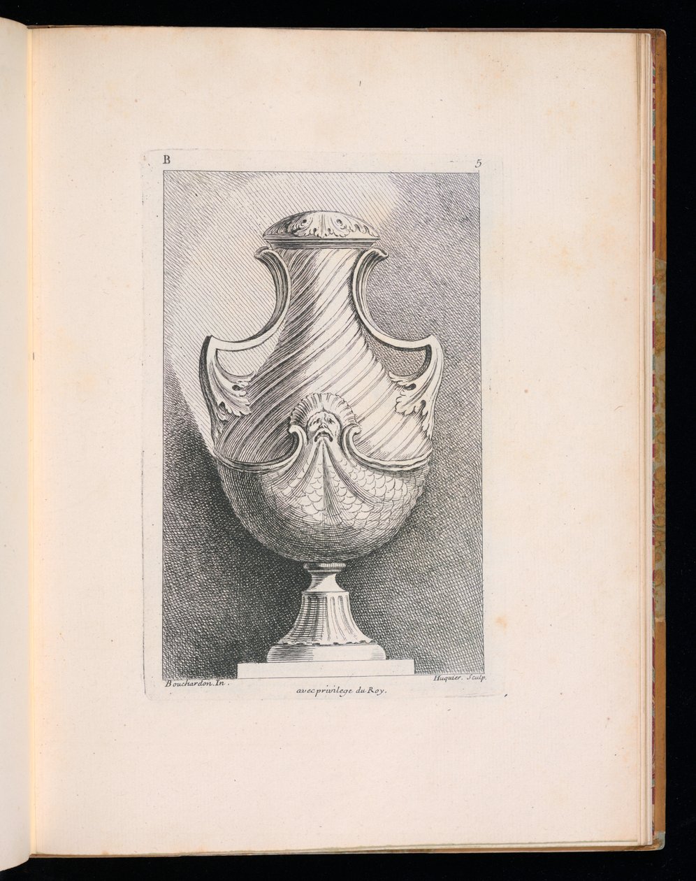 Second Book of Vases by Gabriel Huquier