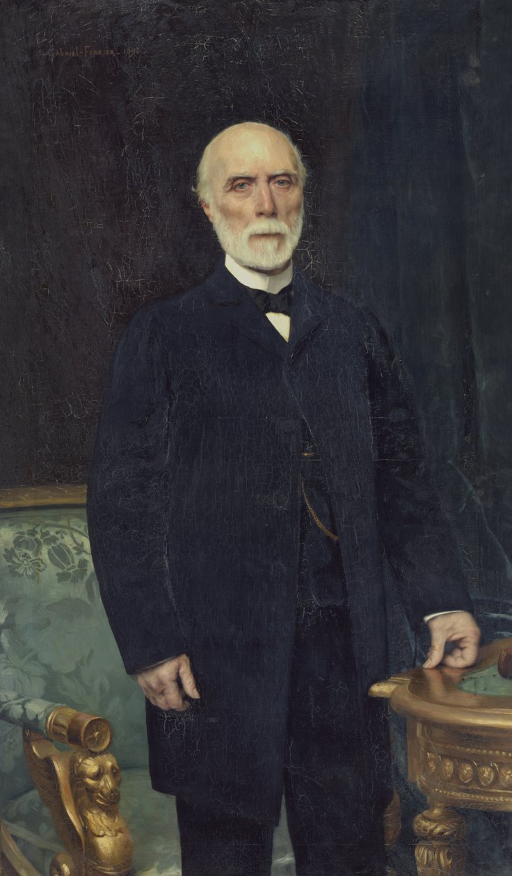 Charles-Louis de Saulces de Freycinet by Gabriel Joseph Marie Augustin Ferrier