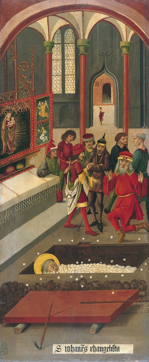 The Miracle of the Host at the Tomb of Saint John by Gabriel Mälesskircher