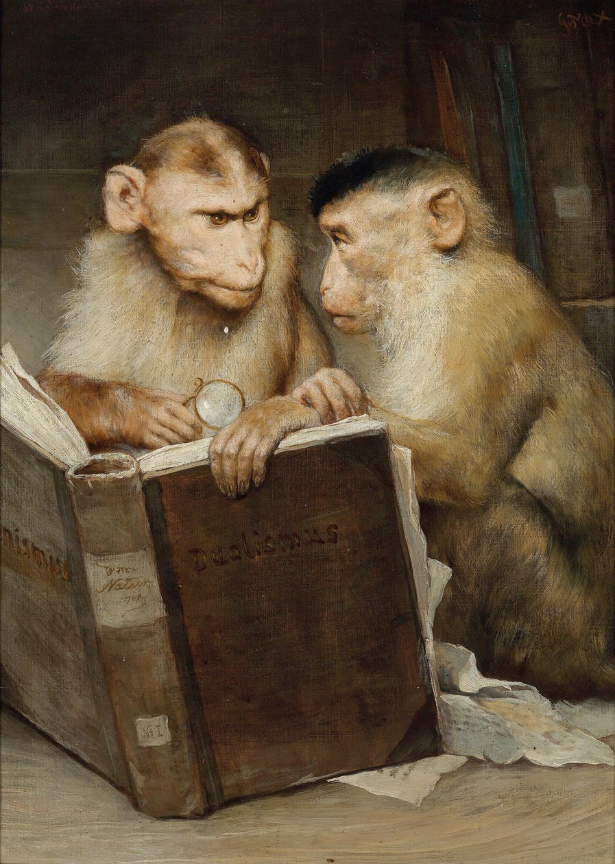 The Scholars by Gabriel Max