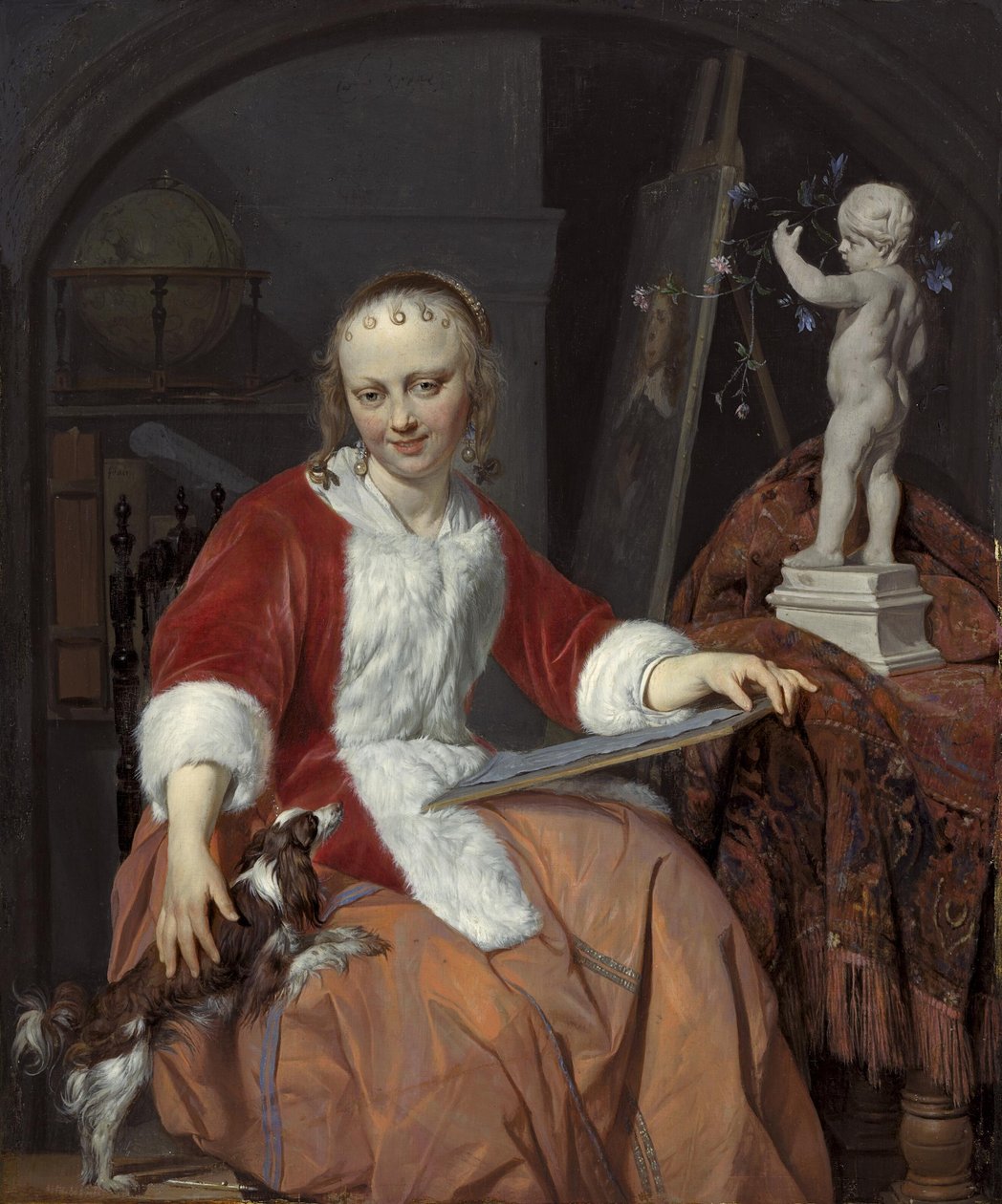 Portrait of Isabella de Wolff by Gabriel Metsu