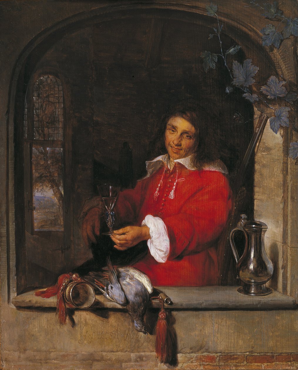 The Huntsman by Gabriel Metsu