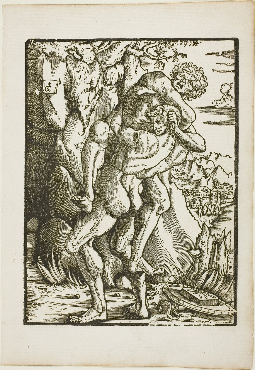 The Labors of Hercules: Hercules and Antaeus by Gabriel Salmon