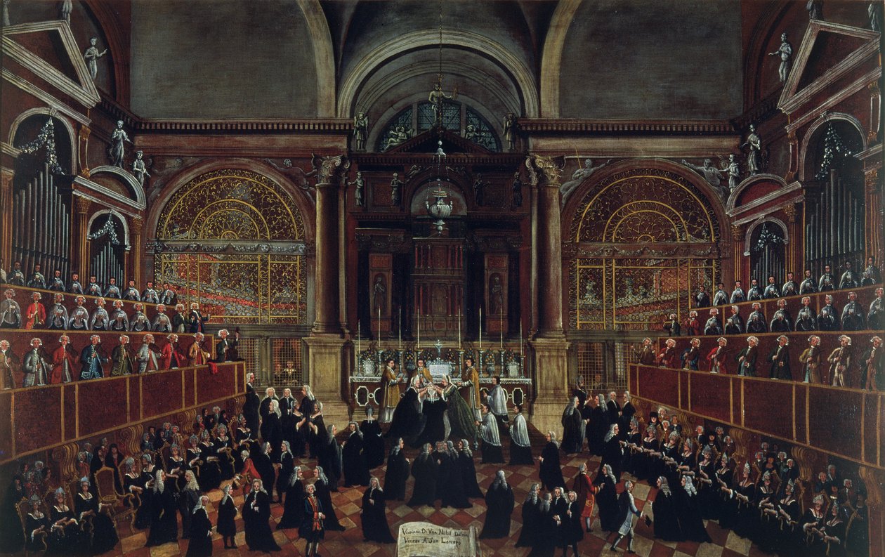The Investiture of a Monarch in San Lorenzo by Gabriele Bella