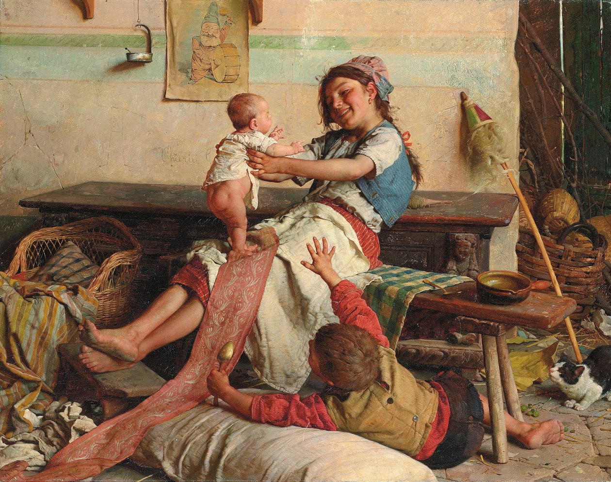 Brotherly Affection by Gaetano Chierici