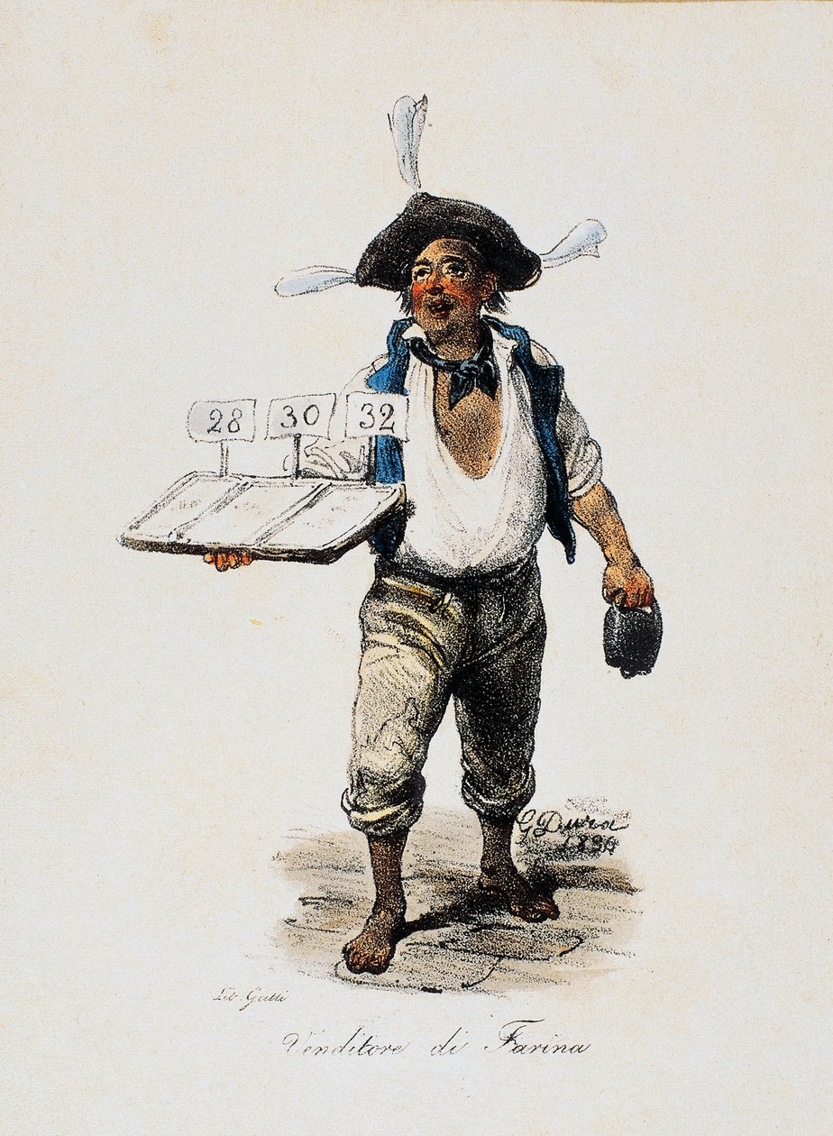 Flour Seller by Gaetano Dura