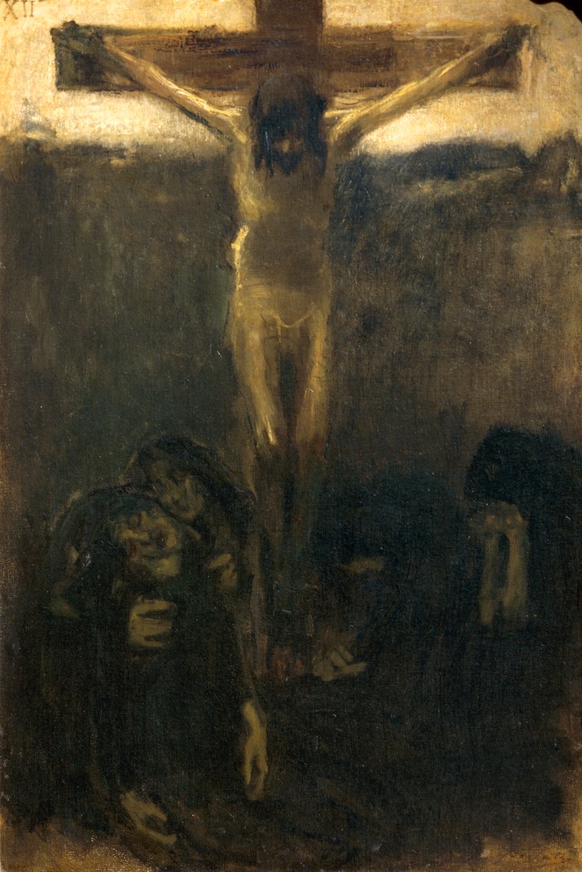 Crucifixion by Gaetano Previati