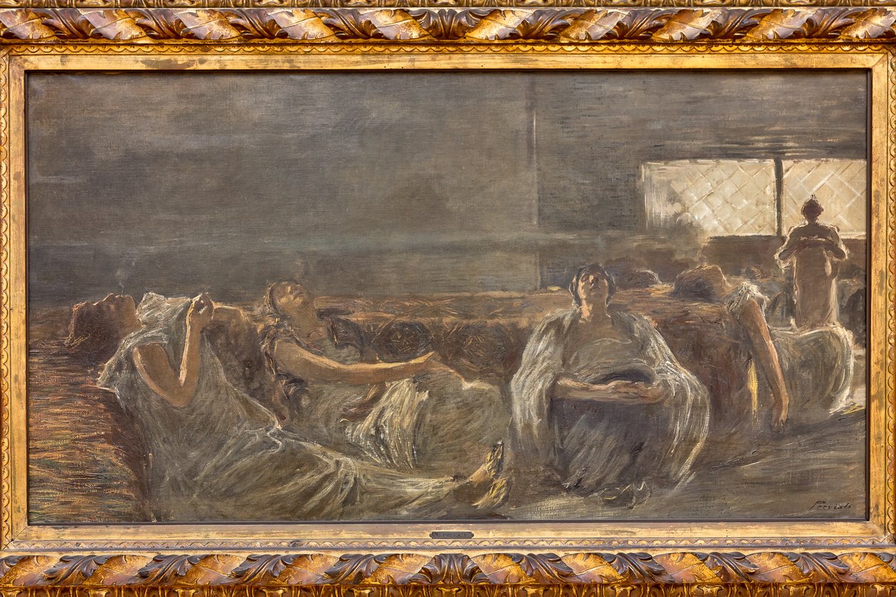 Hashish: The Opium Smokers by Gaetano Previati