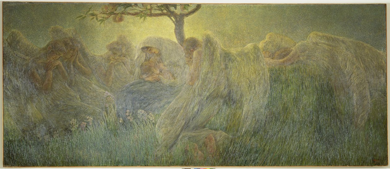Maternity by Gaetano Previati