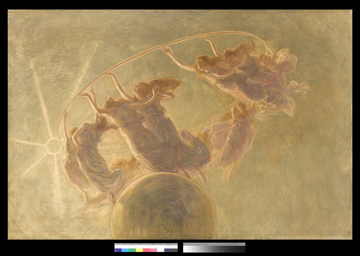 The Dance of the Hours by Gaetano Previati