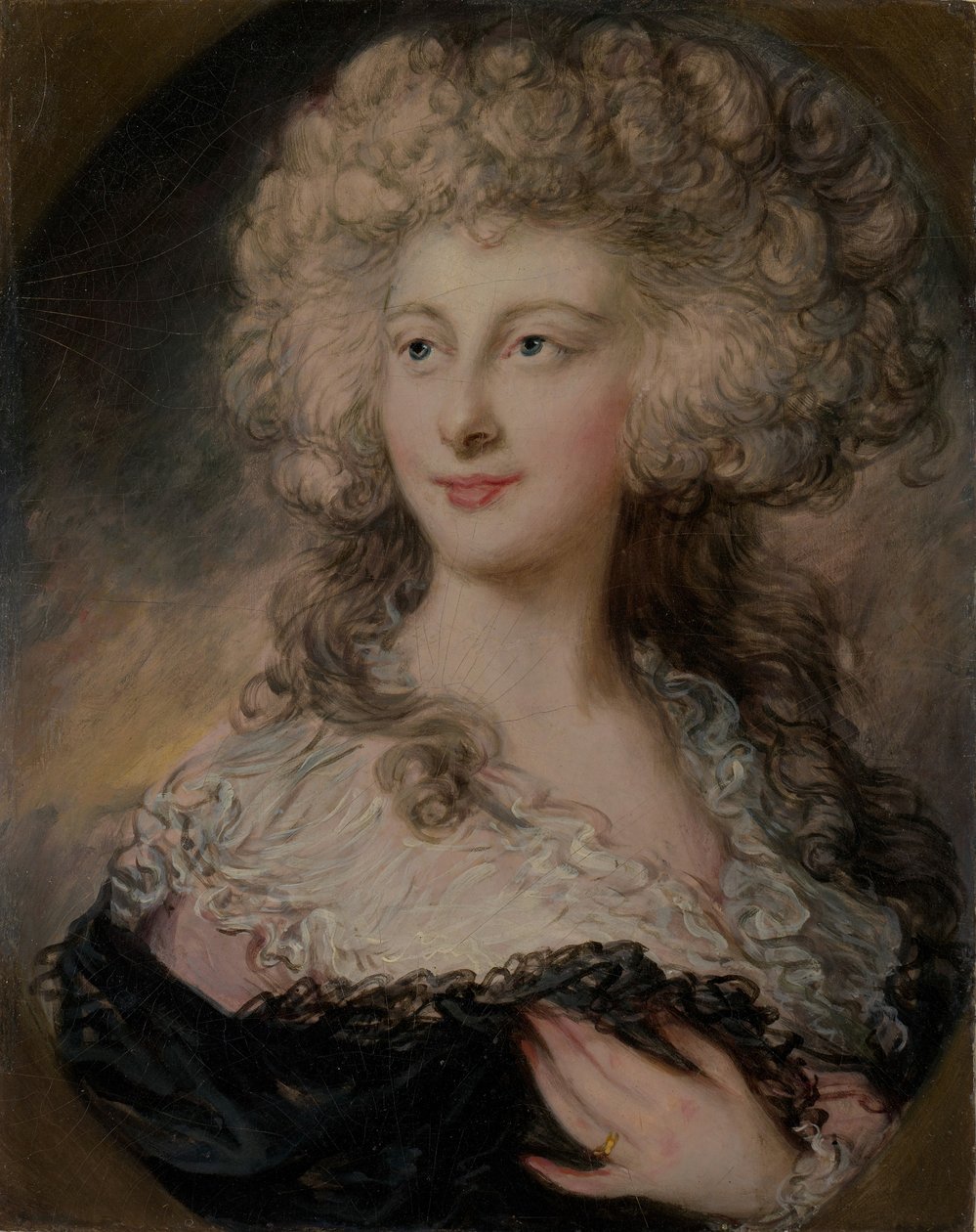 Anne Elizabeth Cholmley, Later Lady Mulgrave by Gainsborough Dupont