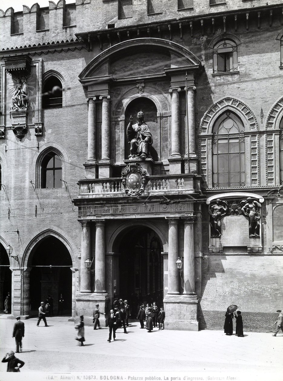 View of the Portal by Galeazzo and Tibaldi Alessi