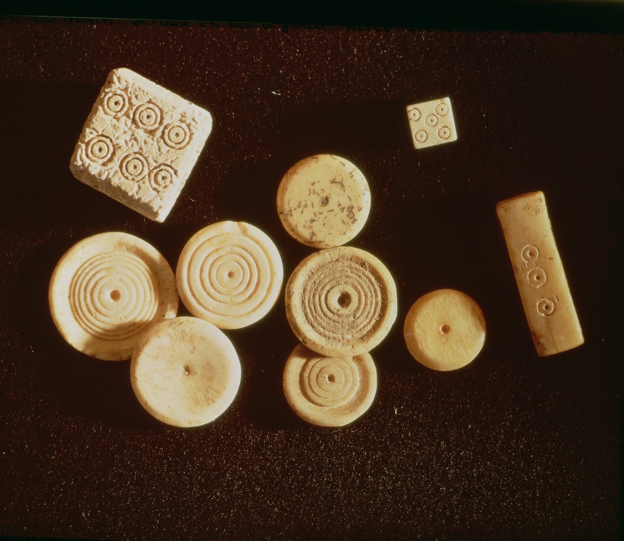 Counters and Dice, Gallo-Roman by Gallo Roman