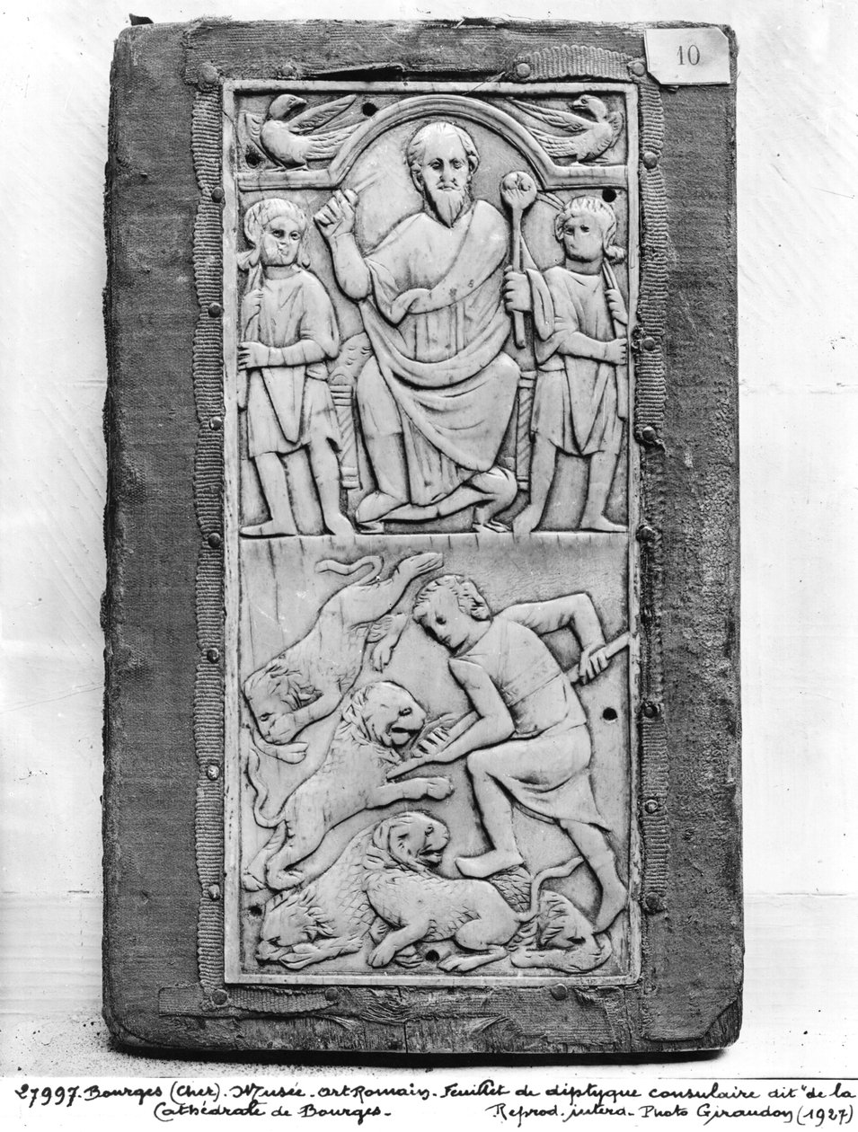 Consular Diptych of Aetius, Right Hand Panel by Gallo Roman