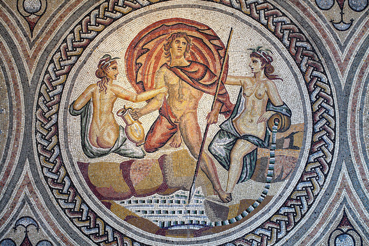 Mosaic of Hylas and the Nymphs by Gallo-Roman Gallo-Roman