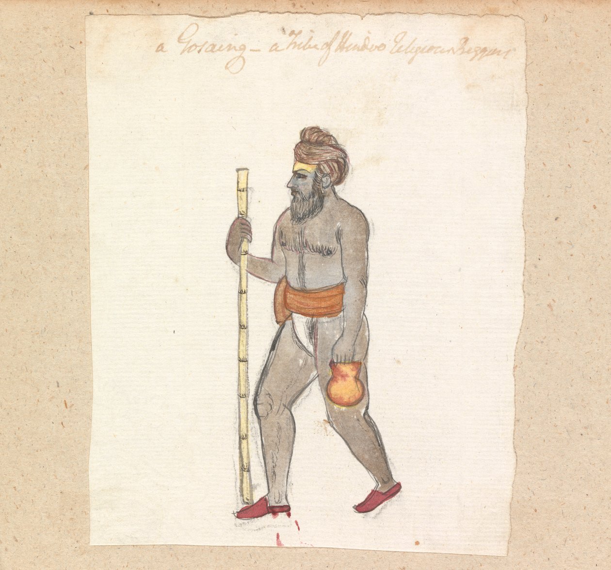 A Gosiag - A Tribe of Hindu Religious Beggars by Gangaram Chintaman Tambat