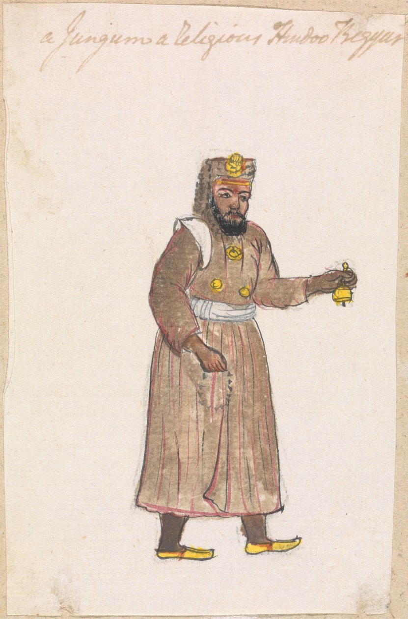 A Jungum, a Religious Hindu Beggar by Gangaram Chintaman Tambat