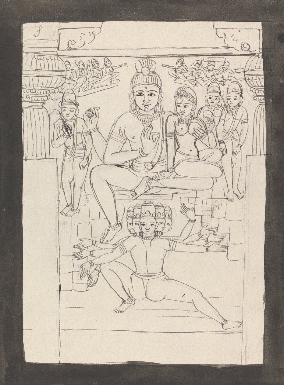 Another Representation of the Story of Mahdew Paswutee and Raoun by Gangaram Chintaman Tambat
