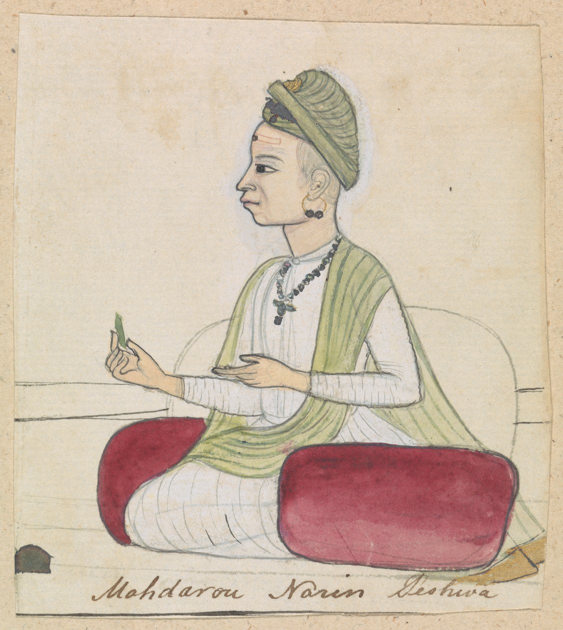 Mahdorou Narin Peshwa by Gangaram Chintaman Tambat