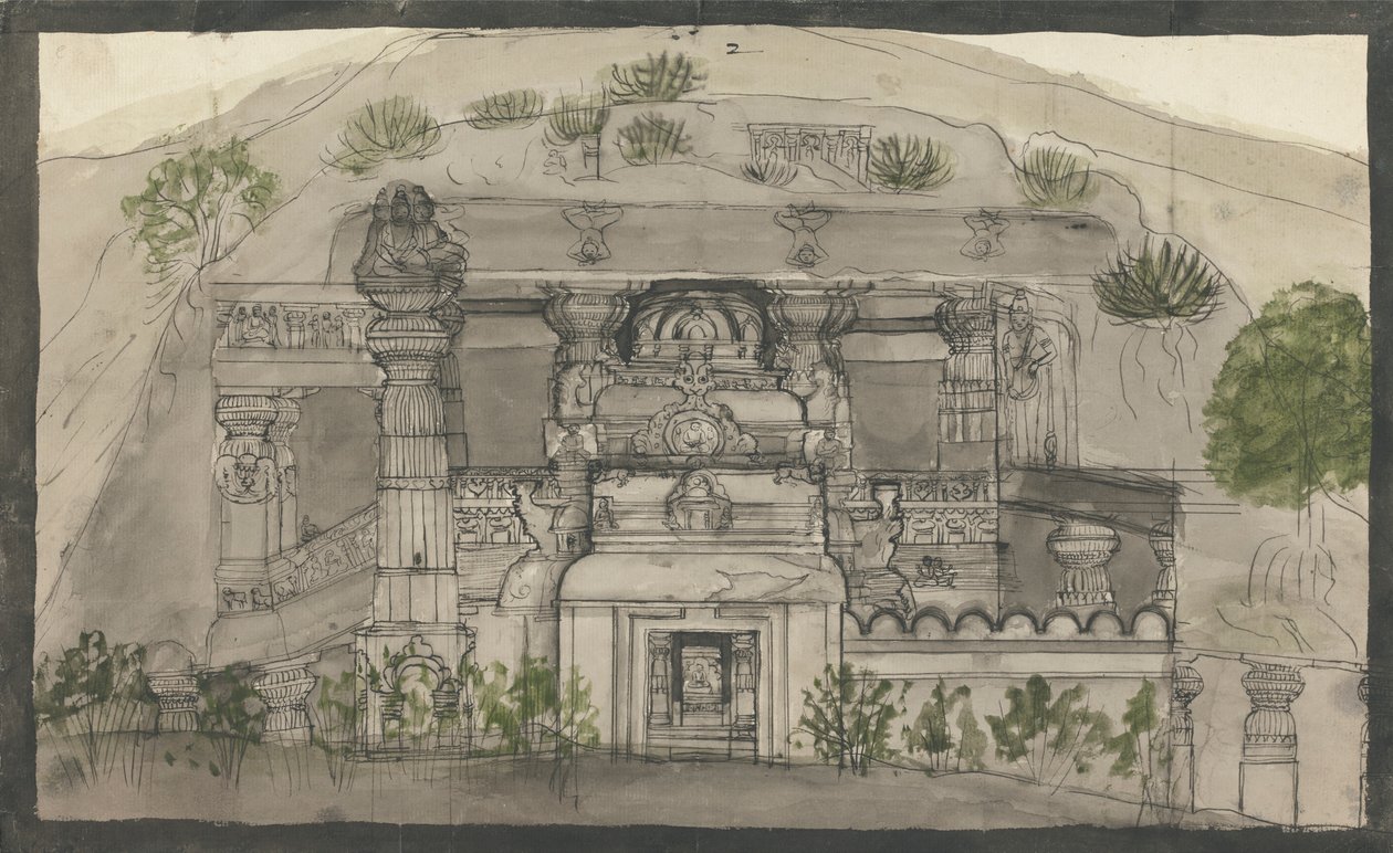 Outside View of Indus Sabha by Gangaram Chintaman Tambat