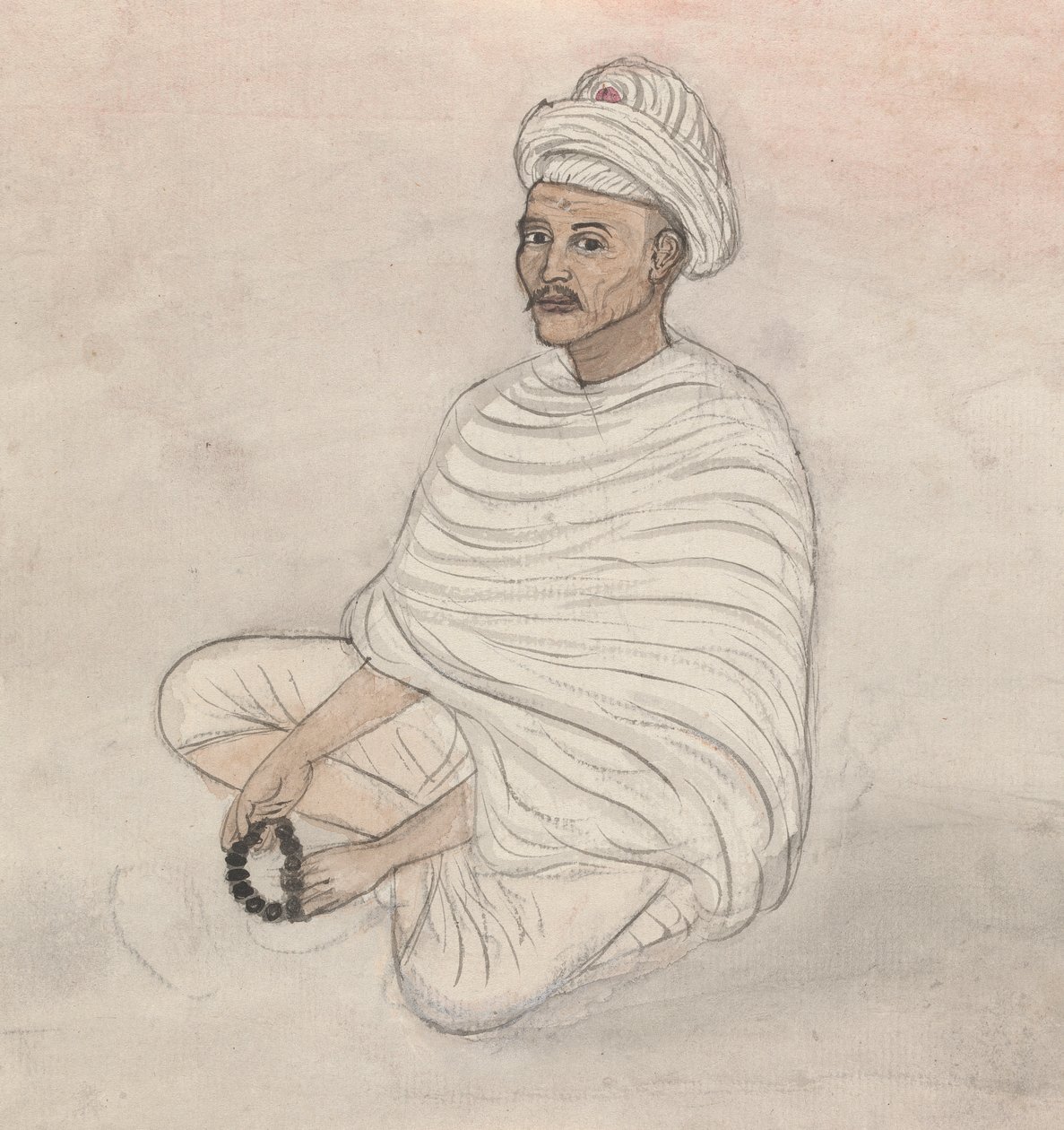 Praying Man by Gangaram Chintaman Tambat