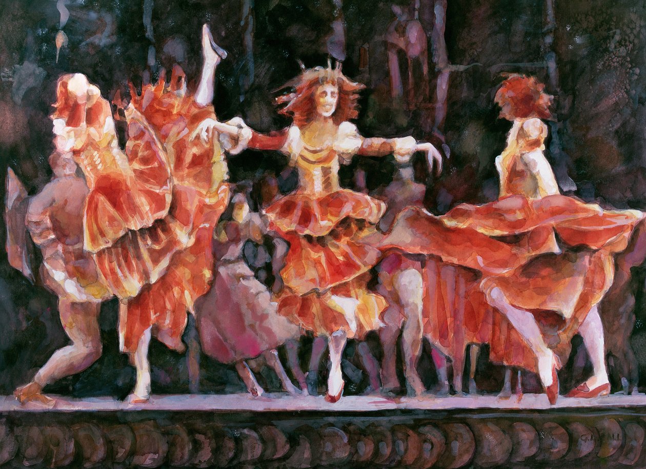 Scene from Romeo and Juliet, Royal Ballet, Covent Garden by Gareth Lloyd Ball
