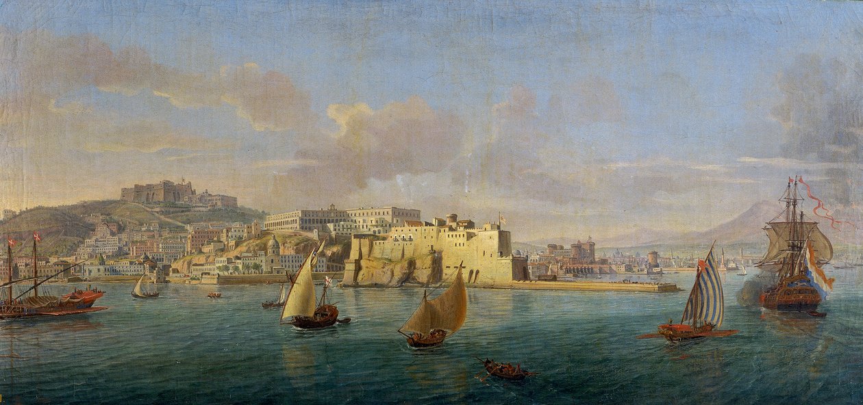View of Naples by Gaspar van Wittel