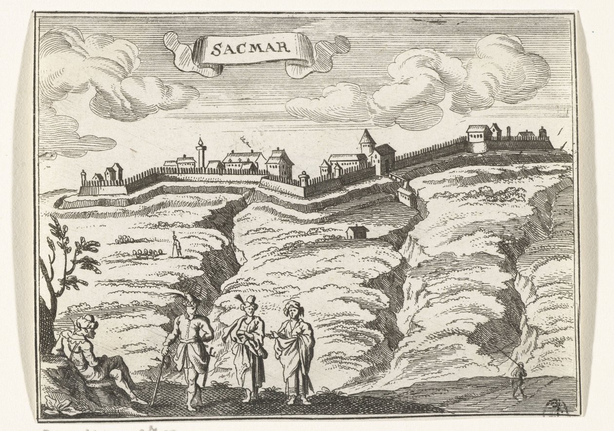 View of Satu Mare by Gaspar Bouttats