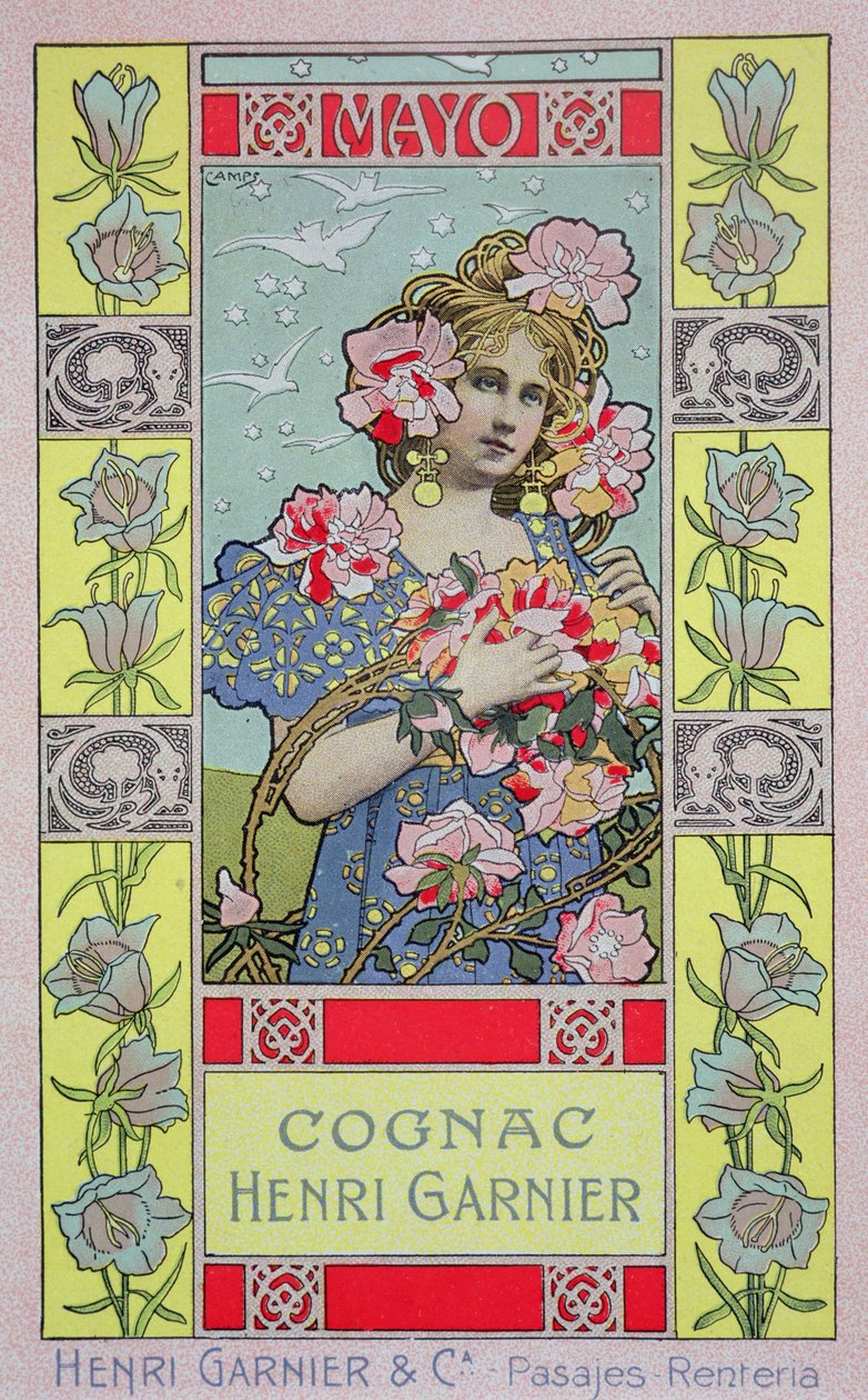 May, from a calendar for Henri Garnier & Co. by Gaspar Camps Junyent