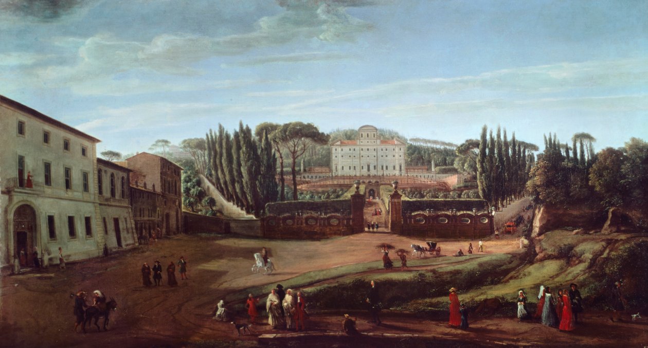 Villa Aldobrandini by Gaspar van Wittel