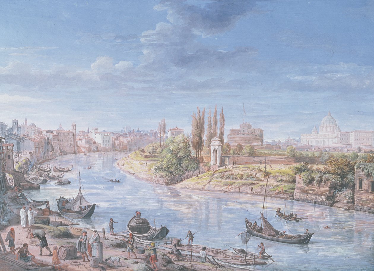 View of Rome with St. Peter