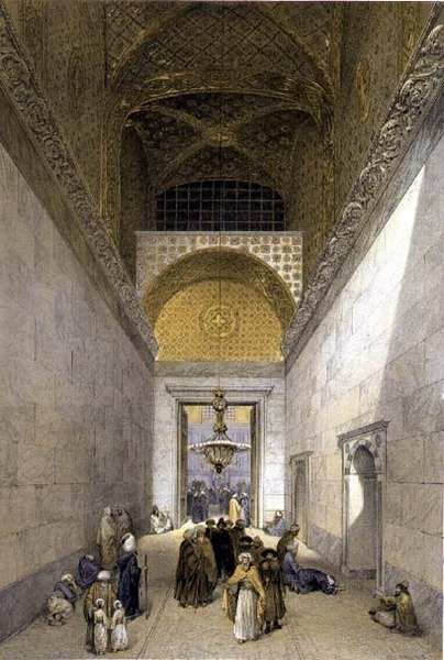 Haghia Sophia, plate 1: principal entrance to the mosque by Gaspard (after) Fossati
