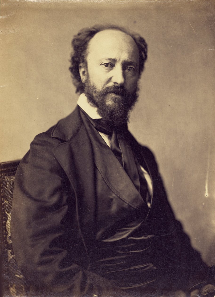 Portrait of Charles Daubigny by Gaspard Félix Nadar