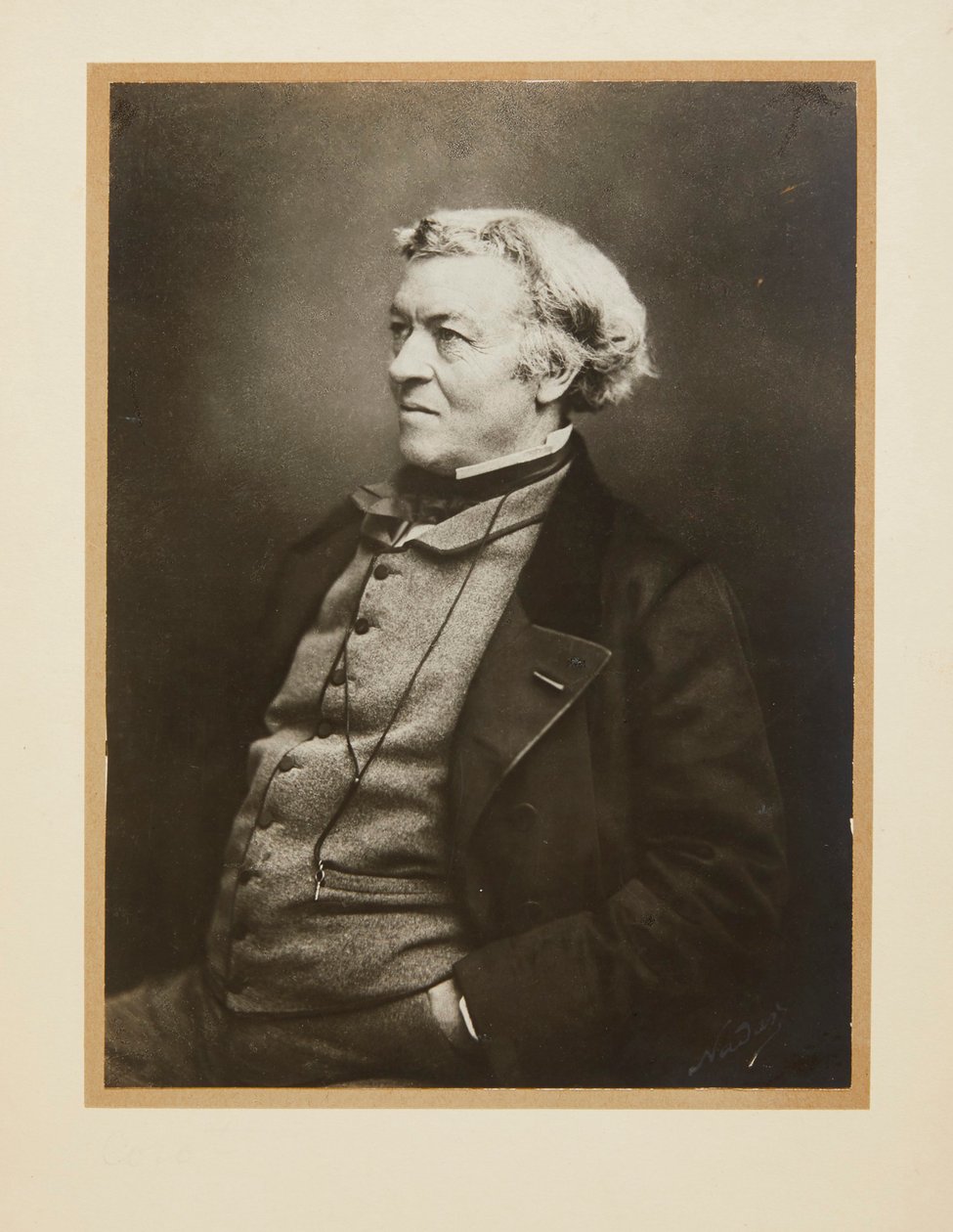 Portrait of Jean-Baptiste Camille Corot by Gaspard Félix Nadar
