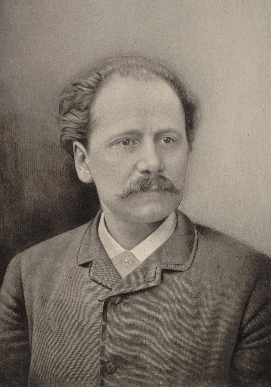 Portrait of the composer Jules Massenet 1842-1912, 1890 by Gaspard Félix Nadar