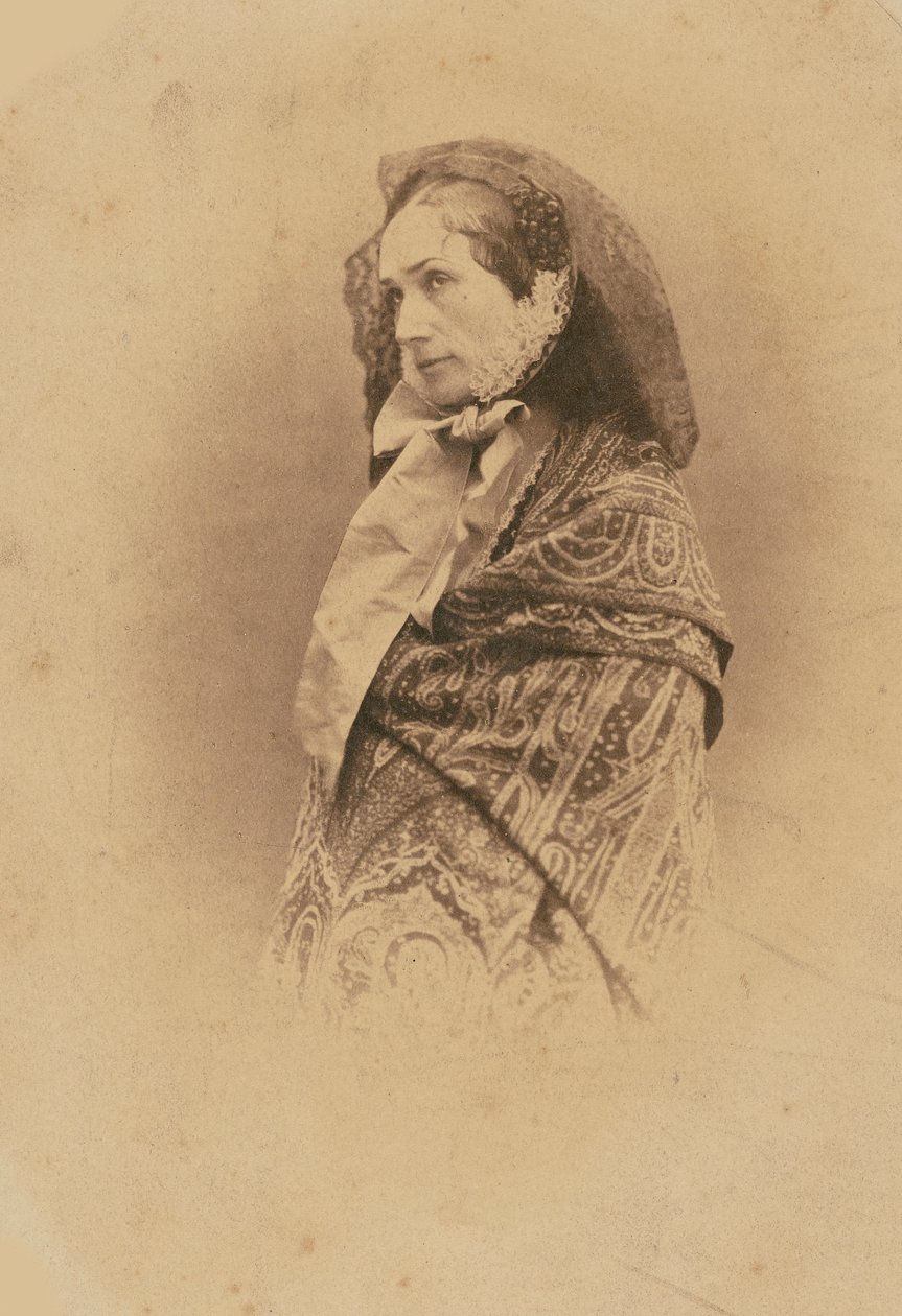 Portrait of the opera singer Rosine Stoltz by Gaspard Félix Nadar