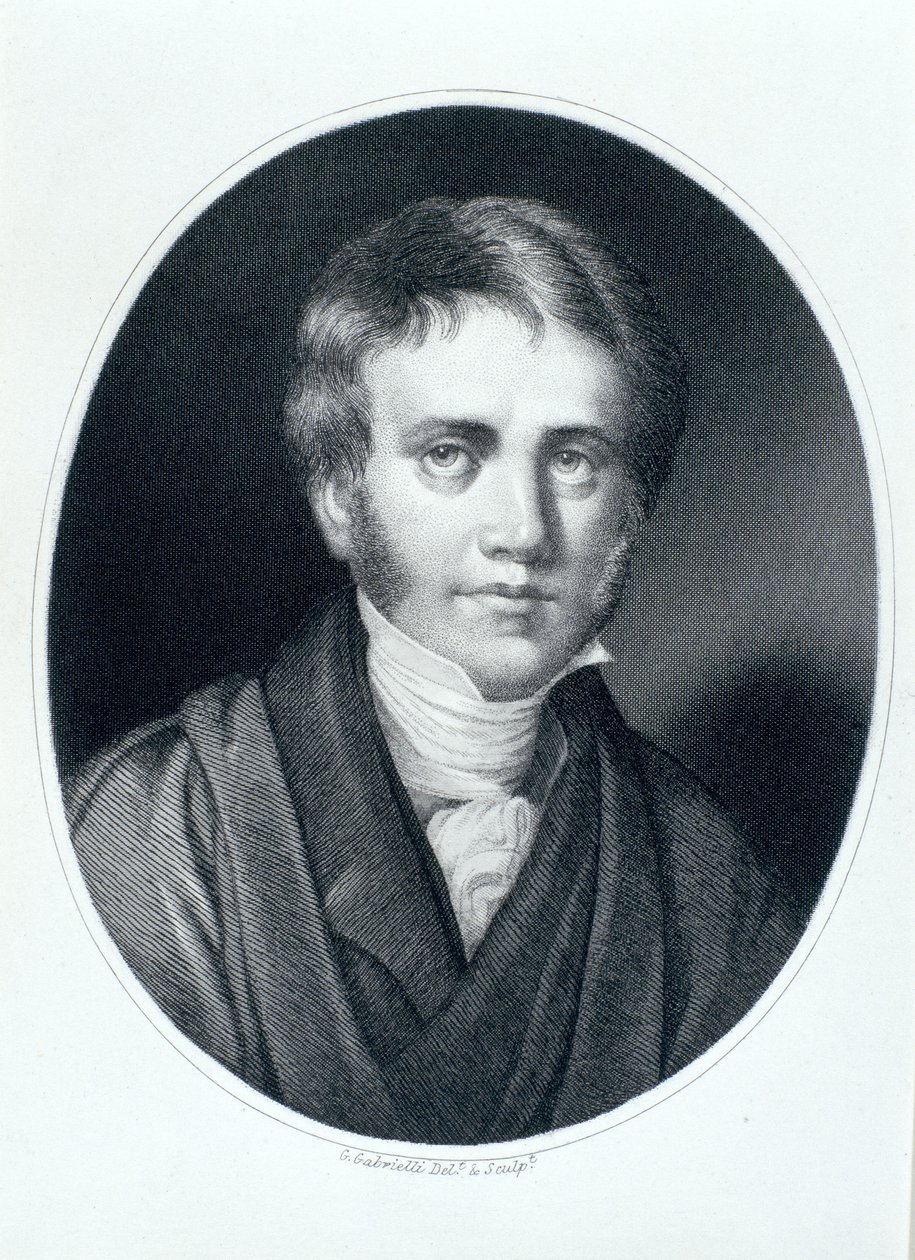 Sir John Herschel, astronomer and scientist, 1810s by Gaspare Gabrielli