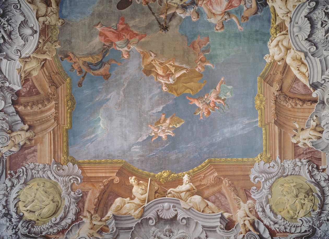 The Liberal Arts Triumphing over Ignorance by Gasparo Diziani