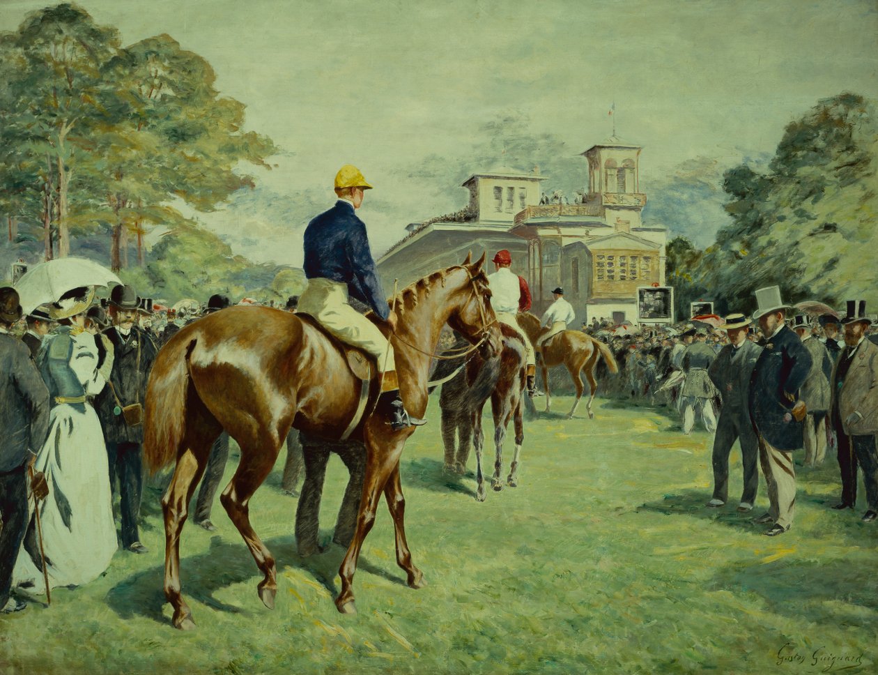 Parade to the Post by Gaston Guignard