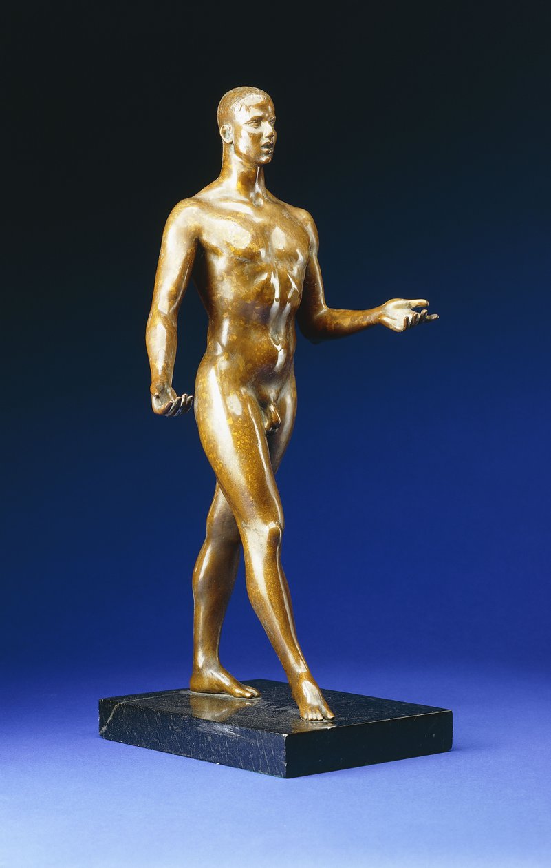 Man Walking - Portrait of Lincoln Kirstein, c.1933 by Gaston Lachaise