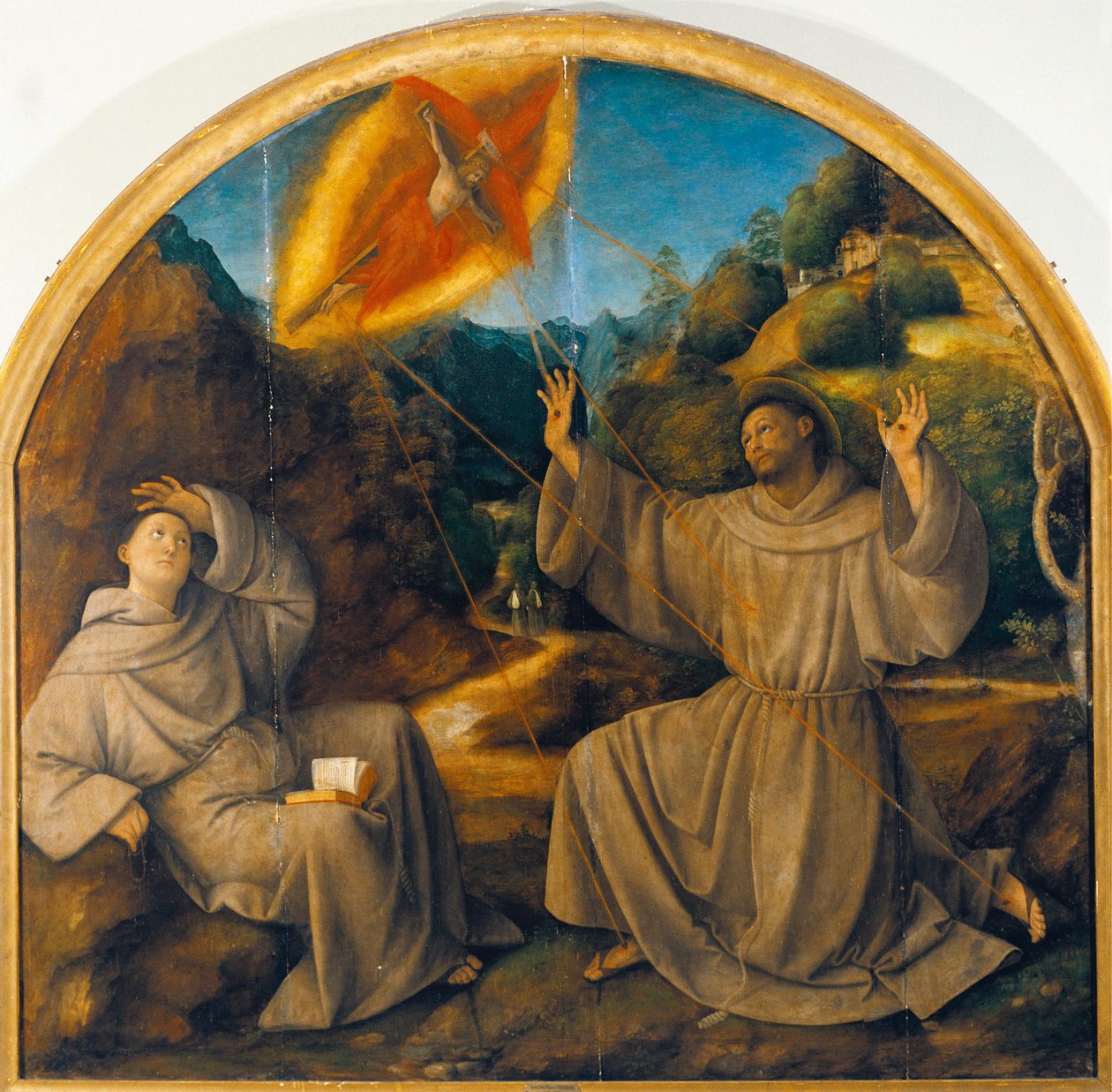 Saint Francis Receiving the Stigmata by Gaudenzio Ferrari